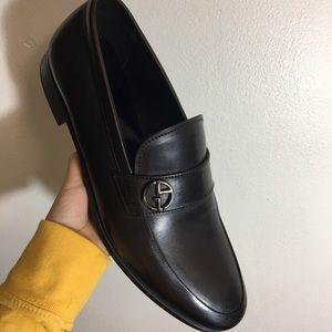 Giorgio Armani man leather shoe